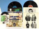 2x IAN DURY & The BLOCKHEDS LPs: Do It Yourself(+45) -1979/Laughter -1980 a7887