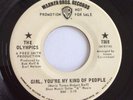 Olympics - Girl You're My Kind Of People - Original Northern Soul