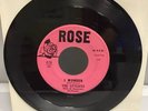 STYLISTS Vintage 45 Record: I wonder / One room ROSE 7