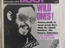 Sound Blast Dec 1972 Aussie Music Mag - Sabbath Buffalo Mississippi Bowie +