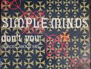 Simple Minds Don't You Forget About Me Synth Pop Rock Vinyl 1985 SP-12125