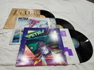 3 PETRA vinyl LP Never Say Die Not of This World Myrrh Star Song Christian rock