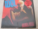 BILLY IDOL / REBEL YELL US PRESSING LP W/ INNER, SHRINK, HYPE STICKER