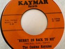 THE CASINO ROYALES garage / northern soul 45 HURRY ON BACK TO ME on KAYMAR