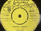 LORD RIGBY - CARNIVAL JAMAICA - N-MINT ORG UK NATIONAL CALYPSO 7