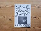PUNK MANIA #1 UK 1977 ORIG PUNK FANZINE CHELSEA DRONES BUZZCOCKS SLAUGHTER & THE
