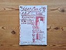SIDEBURNS #3 UK 1977 ORIG PUNK FANZINE THE JAM STRANGLERS GORILLAS VIBRATORS