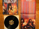 W.A.S.P. - Inside the Electric Circus LP Capitol 1986 Press WASP w/ Poster