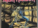 IRON MAIDEN 'PIECE OF MIND' GATEFOLD COVER PORTUGUESE 1ST PRESSING 1983