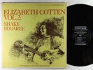 Elizabeth Cotten - Vol. 2: Shake Sugaree LP - Folkways Black Label VG+