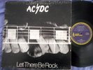 ACDC Let There Be Rock LP ALBERT AUSTRALIA Blue Label 2nd Press