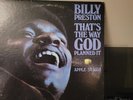 BILLY PRESTON - THAT'S THE WAY GOD PLANNED IT - LP RARE 1ST COVER - APPLE