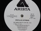 PHYLLIS HYMAN You Know How To Love Me ARISTA 12