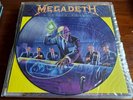 RARE  MEGADETH-RUST IN PEACE LP PICTURE DISC ESTPD 2132 CAPITOL RECORDS 1990 VG+