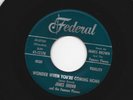 DOOWOP POPCORN 45 -JAMES BROWN - WONDER WHEN YOUR COMING HOME- HEAR 1960 FEDERAL