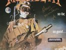 So Far, So Good...So What  by Megadeth VINYL SIGNED MUSTAINE AND ELLEFSON 1988