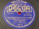 DECCA 949 78 rpm LOUIS ARMSTRONG pre-war JAZZ E-