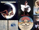 DONNA SUMMER rare LP: Four Seasons Of Love [orig 1976] LYRICS INNER & POSTER  EX