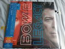 DAVID BOWIE LEGACY RARE JAPAN VINYL 2 X LP WITH INSERT & OBI
