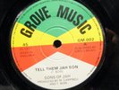 Sons of Jah - Tell them Jah Son (Grove Music GM002) Reggae 45