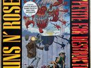 GUNS N' ROSES - Appetite For Destruction LP ORIGINAL BANNED COVER 1987 + Inner