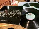 STAR WARS ORIGINAL SOUNDTRACK JOHN WILLIAMS 2 RECORD ALBUM SET W/ LARGE POSTER