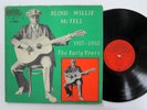 Blind WiLLiE McTELL The Early Years 1927-1933 LP Yazoo Country Blues   Dh 24