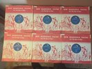 COMPLETE SET OF ORIGINAL ELVIS PRESLEY UK HMV 78RPM RECORDINGS.