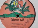 DENNIS BROWN I'm Coming Home GIBBS  Rub A Dub Reggae 12