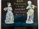 Bach / Mozart: Violin Concertos - Gioconda De Vito HMV ASD 429 ED1