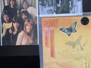 HEART BAND DOG AND BUTTERFLY TRANSLUCENT BLUE RECORD ALBUM LP VINYL Bundle