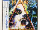 DEF LEPPARD HYSTERIA MERCURY 25PP227 JAPAN OBI VINYL LP