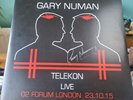 Gary Numan Telekon Live O2 Forum 23.10.15  Double Picture Disc Signed Rare