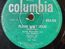 78 Rpm Rock n Roll, Cliff Richard 'Please Don't Tease' Scarce South African