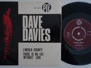 KINKS DAVE DAVIES Lincoln County  Sweden 45 psych garage swedish HEAR