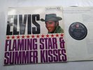 Elvis Presley - Flaming Star & Summer Kisses - UK 1965 red spot vinyl LP Nr mint