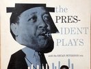 LP Lester Young The President Plays With The Oscar Peterson Trio MONO / INSERT