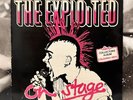 THE EXPLOITED – ON STAGE LP RED VINYL EX-/EX+/NM 1981 UK THE EX.R.C. EXP LP 2001