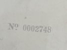 The Beatles White Album 1st Press Top loader No2748 LOW NUMBER GOOD Condition