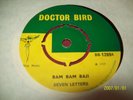 SEVEN LETTERS Bam bam baji /Hold him joe SKINHEAD ROCKSTEADY Doctor bird   MINT