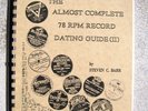 THE ALMOST COMPLETE 78 RPM RECORD DATING GUIDE Steven Barr - Gennett Paramount