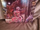 IRON MAIDEN SOMEWHERE IN TIME,1986, WITH INSERTS, EXCLENT CONDITION