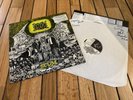 Napalm Death - Scum OG 1986 1st Pressing Vinyl LP - Lime Green w/ Hype Sticker