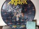 Anthrax - Autographed 'Among The Living' - Vinyl Picture Disc - With Gig Ticket