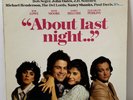 ABOUT LAST NIGHT / FILM SOUNDTRACK / 12 INCH LP ALBUM VINYL RECORD VINTAGE 1986