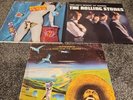 3 VINYL  LPS THE ROLLING STONES UNDERCOVER NEW HIT MAKERS VAN MORRISON HARD NOSE