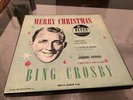 Bing Crosby Merry Christmas 4 Record Box Set 45 RPM Decca 965 Vg Plus