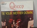 QUEEN 45T. TIE YOUR MOTHER DOWN. Pressage Français