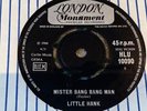 LITTLE HANK . Mr Bang Bang Man . First issue . Club classic Northern Soul.