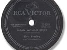 Rare 1957 ELVIS PRESLEY Rock’n Roll/Rockabilly 78 RPM Record. Mean Woman Blues